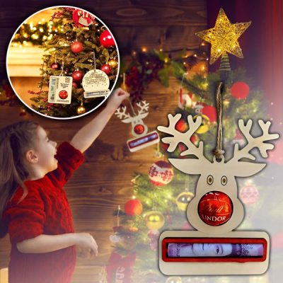 Ozdoby świąteczne z uchwytem na pieniądze (3 szt.) | ORNATASTIC