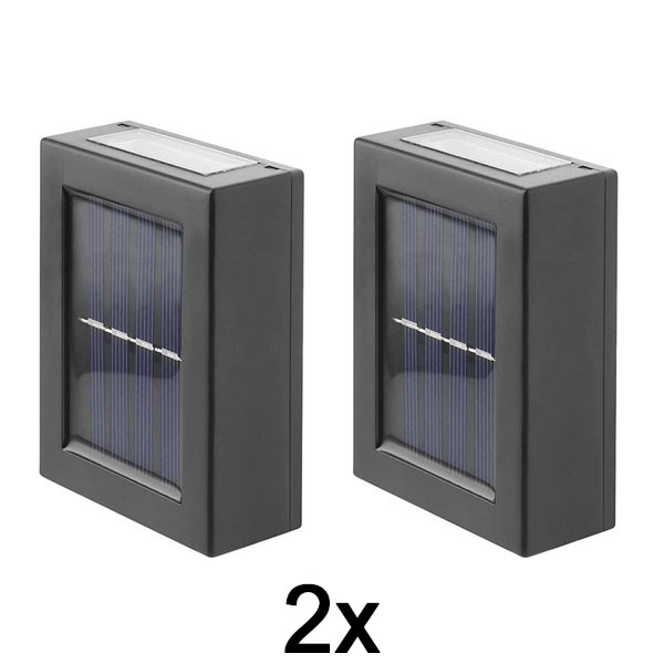 1x Lampa solarna (2 szt.) | DUOLUMO
