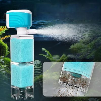 Zanurzalna pompa filtrująca do akwarium | AQUFRESH