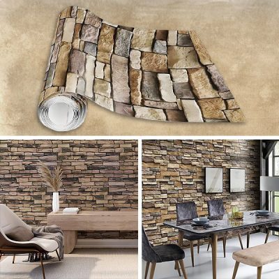 Samoprzylepny panel ścienny 3D z motywem cegły | WALLCORWRAP